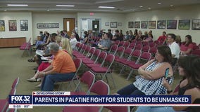 Parents in Palatine fight for students to be unmasked