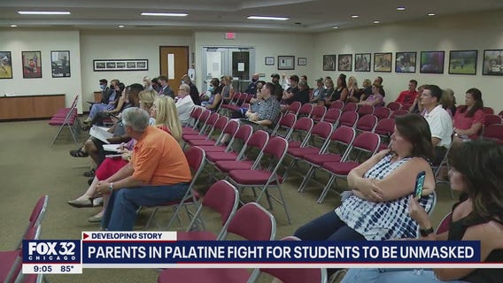 Parents in Palatine fight for students to be unmasked