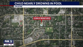 Child nearly drowns in Palatine pool
