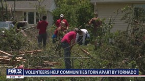 Home Depot and volunteers help communities torn apart by tornado with debris cleanup