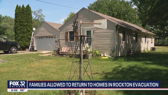 Families allowed to return to homes after Rockton chemical plant fire, evacuation