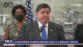 Pritzker wearing mask indoors again as concerns over Delta variant grow