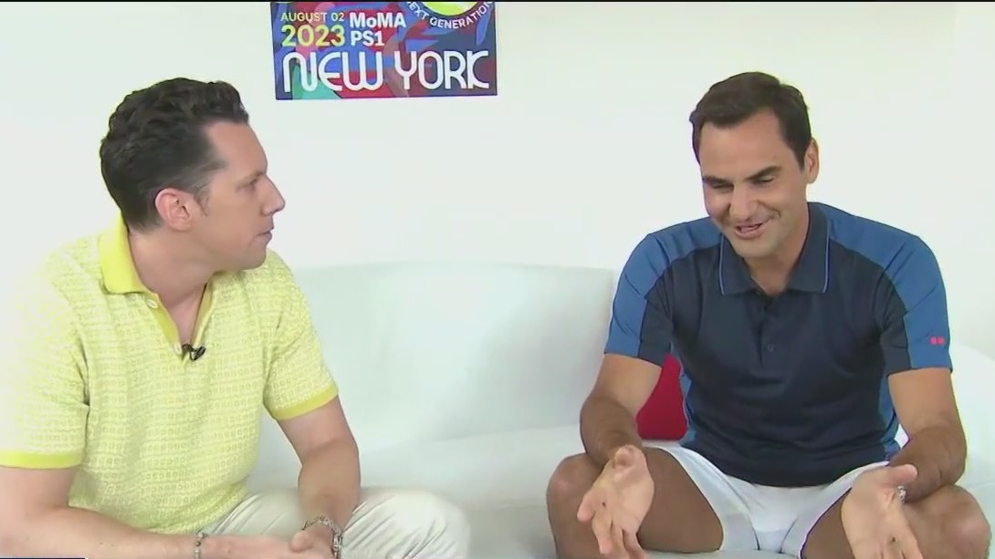 1-on-1 interview with Roger Federer