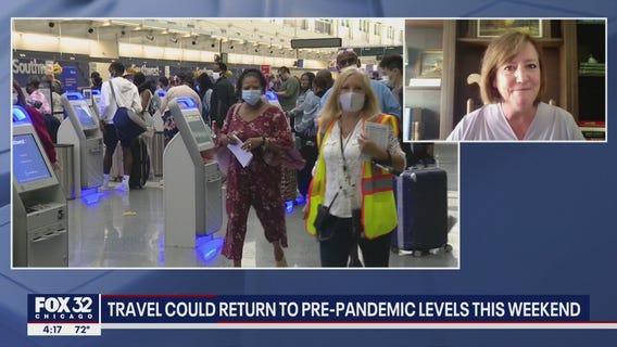 AAA expects air travel to reach pre-pandemic levels this weekend, expect higher gas prices