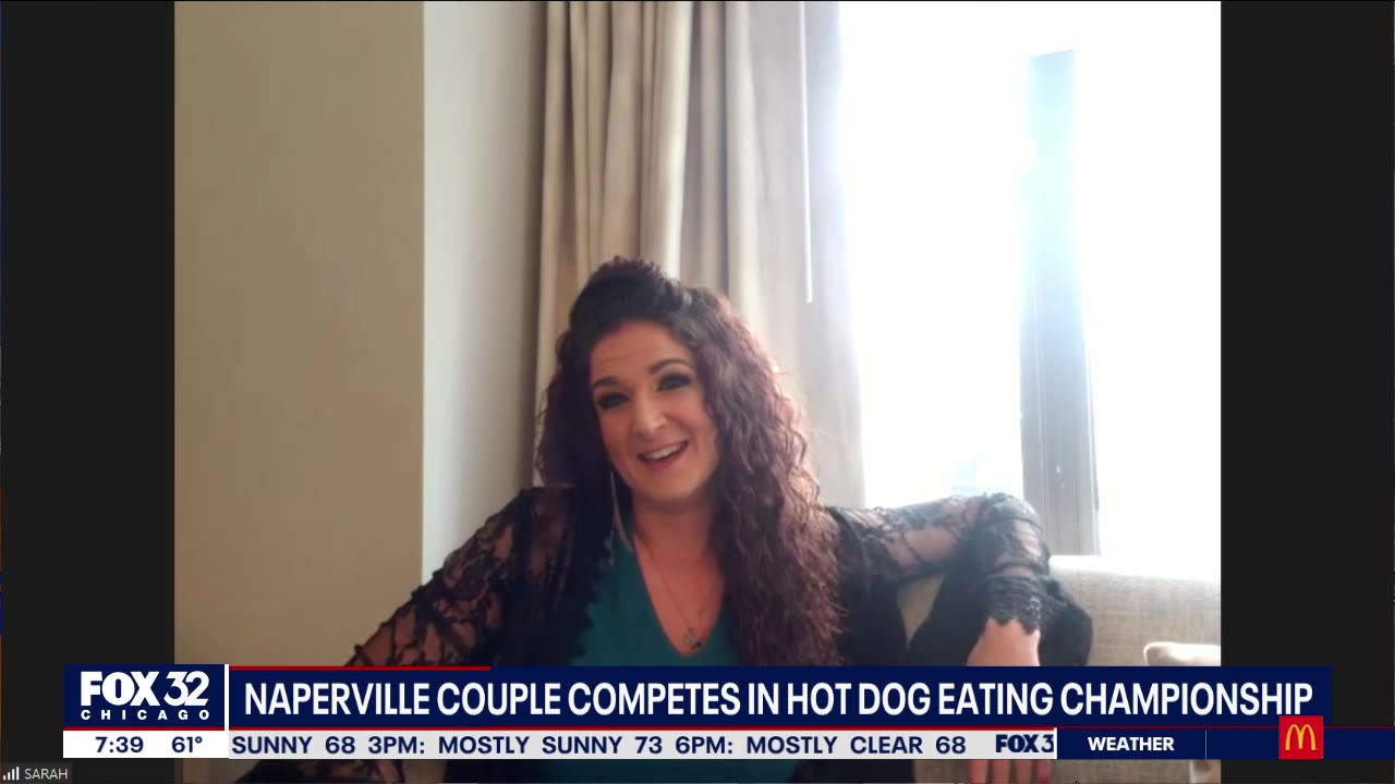 Naperville couple to compete in prolific hot dog eating championship