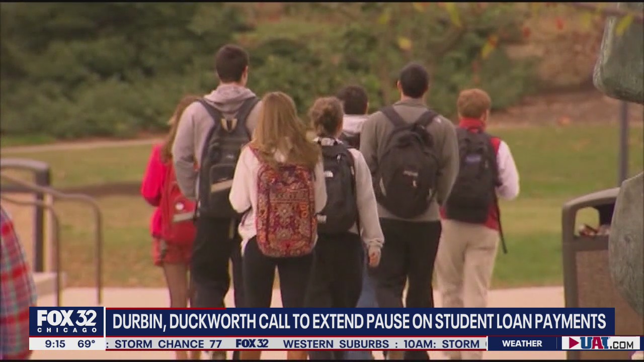 Durbin, Duckworth call on Biden to extend pause on student loan payments