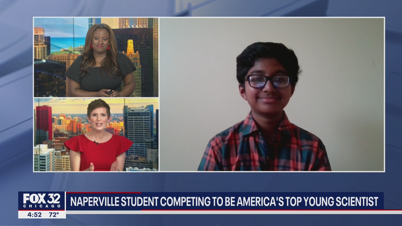 Naperville student competing to be America's top young scientist