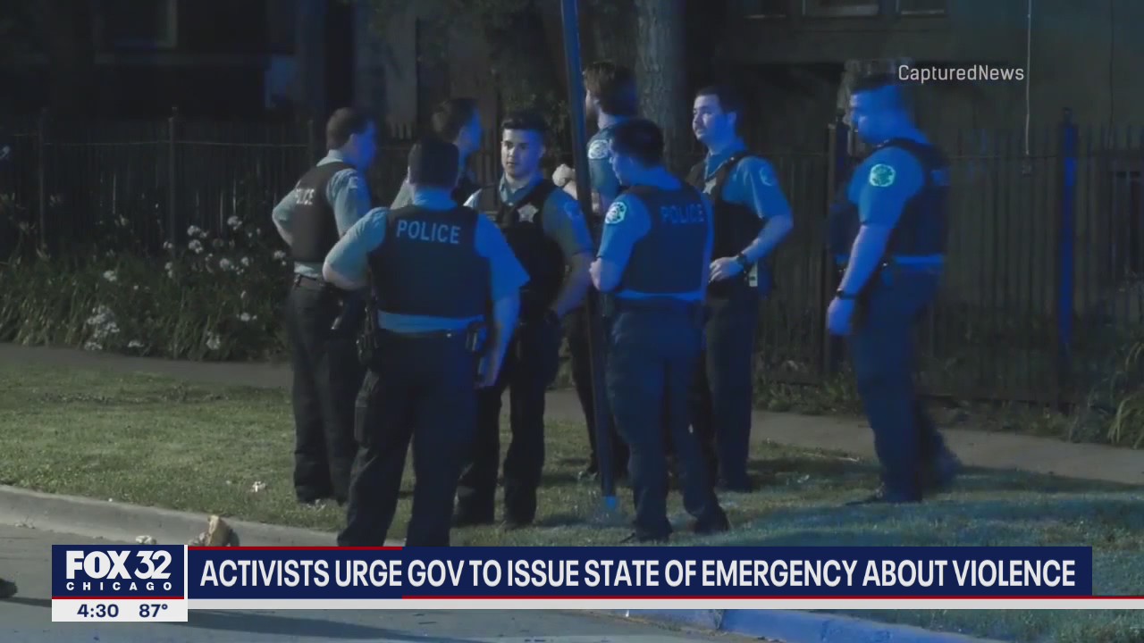 Chicago activists urge Gov. Pritzker to issue state of emergency over rising violence