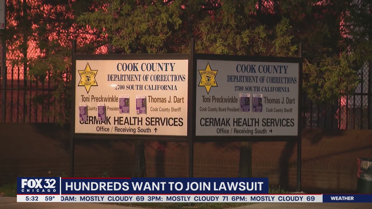 Hundreds of women ask to join jail lawsuit against Cook County Sheriff