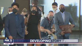 Jussie Smollett speaks about hate crime case and returns to court