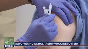 ISU offering scholarship vaccine lottery