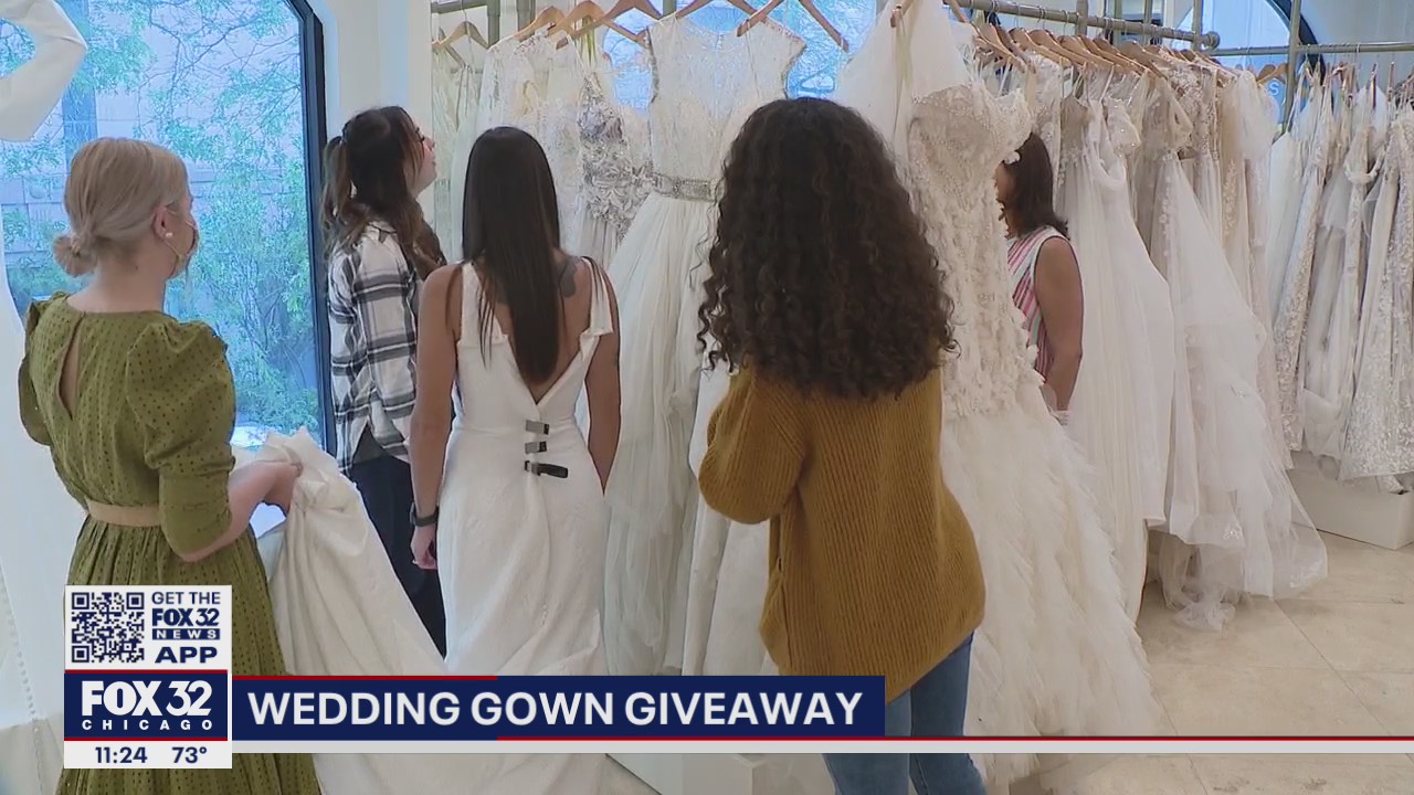 Bridal shop gives away free gowns to healthcare workers, military members