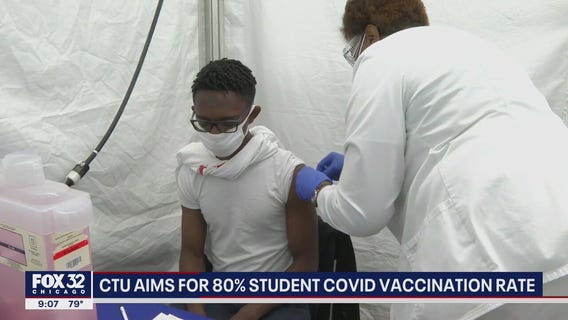 Chicago Teachers Union aims for 80 percent student COVID-19 vaccination rate