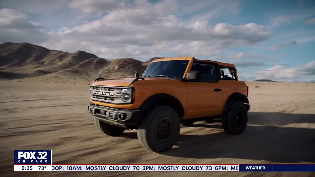 Ford features "Bronco Mountain" at 2021 Auto Show