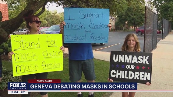 Geneva school debates masks after new CDC guidance