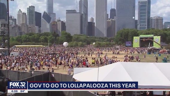 Gov. Pritzker to attend Lollapalooza amid surge in COVID-19 cases