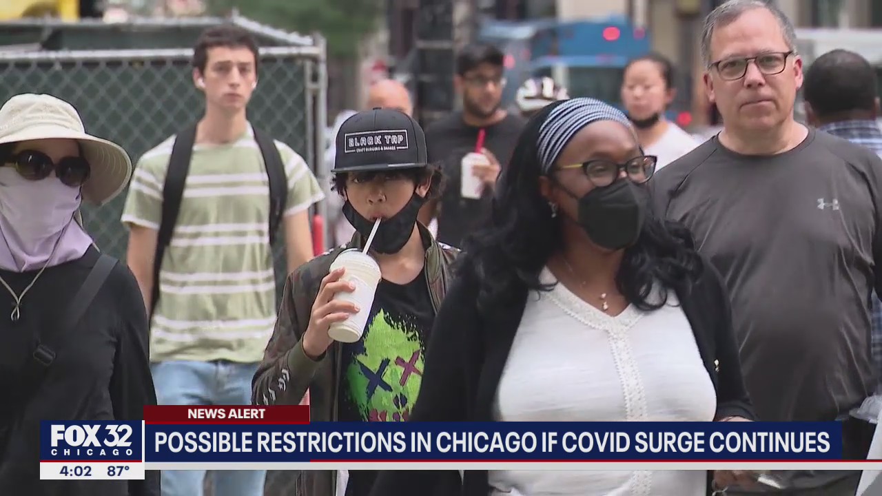 Possible restrictions in Chicago - again - if COVID surge continues