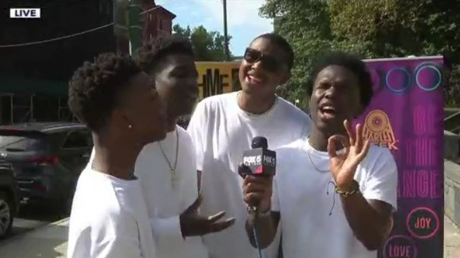WanMor performs for GDNY during Harlem Week