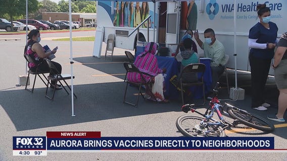 Aurora brings vaccines directly to neighborhoods