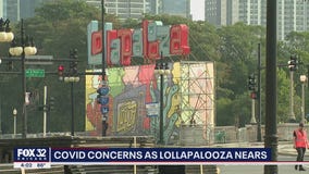 COVID concerns as Lollapalooza nears