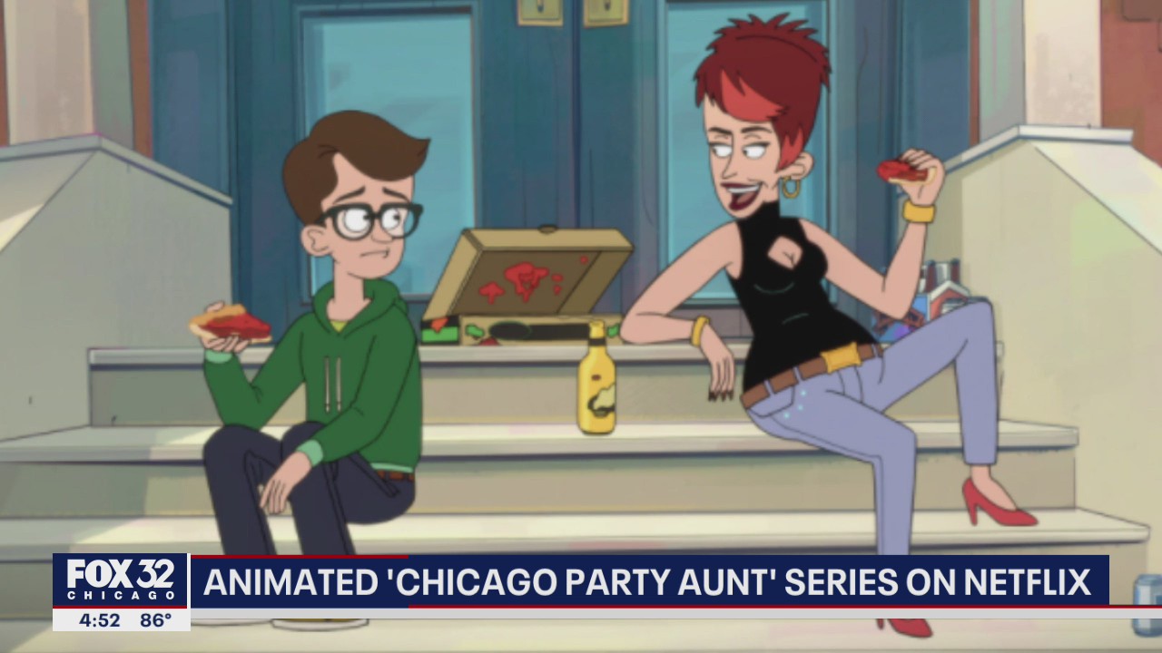 Animated 'Chicago Party Aunt' series on Netflix