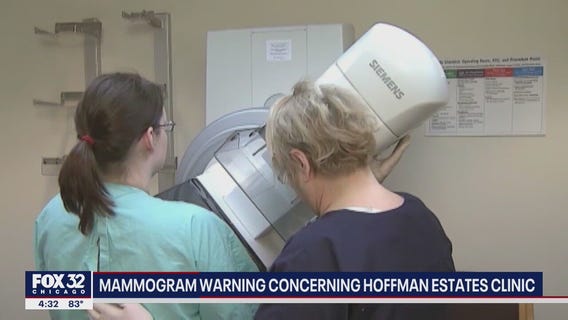 Mammogram warning concerning Hoffman Estates clinic