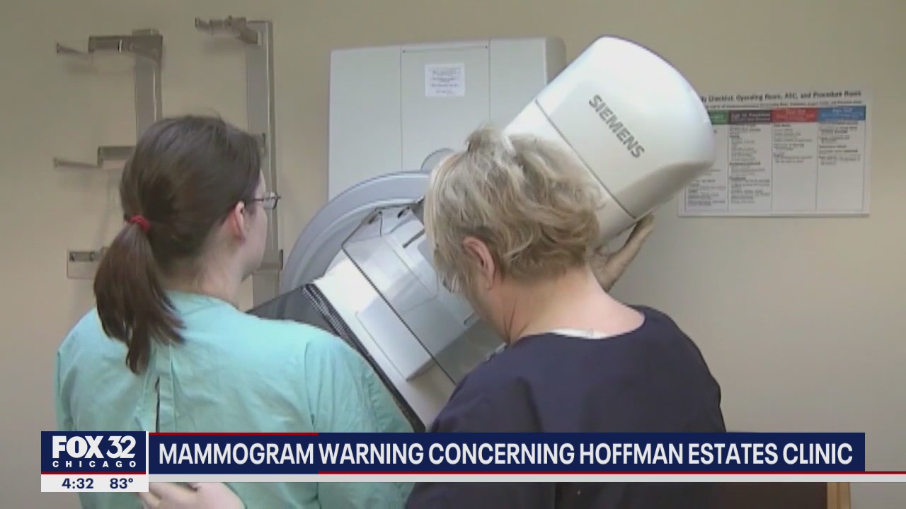 Mammogram warning concerning Hoffman Estates clinic