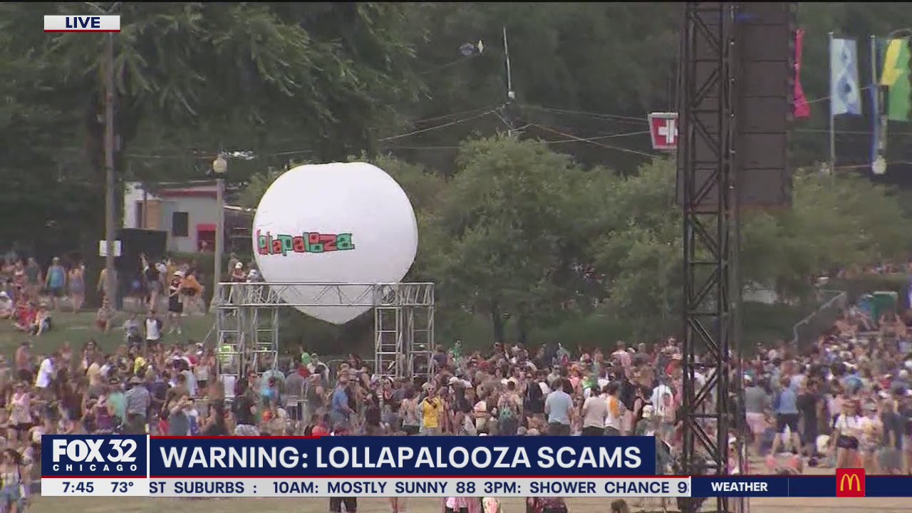 BBB warns of Lollapalooza ticket, vaccination card scams