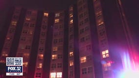 Multiple displaced after high rise fire in Skokie