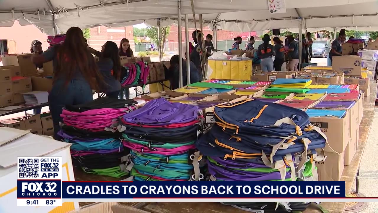 'Cradles To Crayons' supplies students with back to school necessities