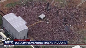 Lollapalooza requiring masks in all indoor spaces