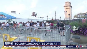 Gates open to Lollapalooza as thousands stream into Grant Park