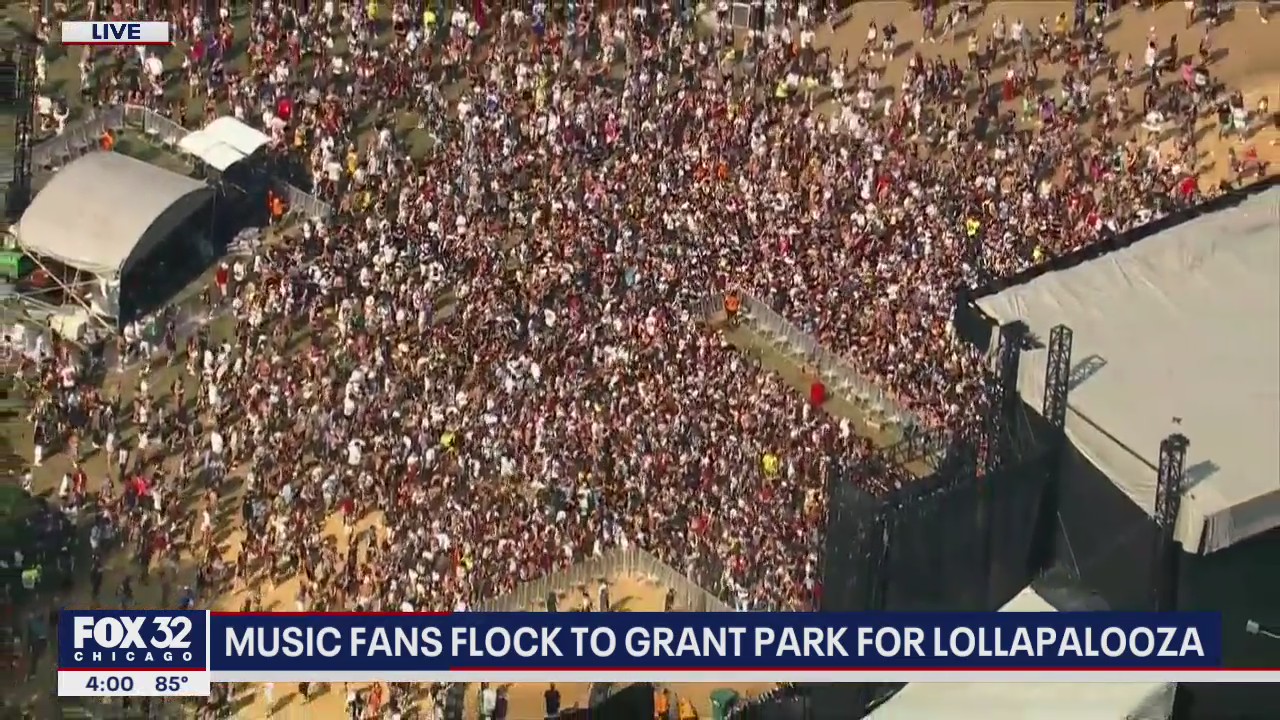 Lollapalooza opens with COVID safety