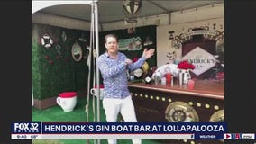 Hendrick's Gin Boat Bar at Lollapalooza
