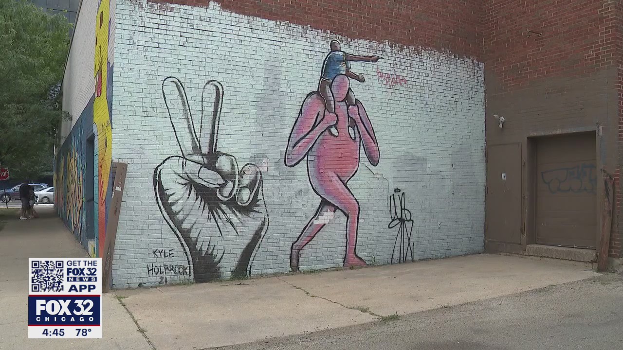 Artist hopes to paint peace into Chicago