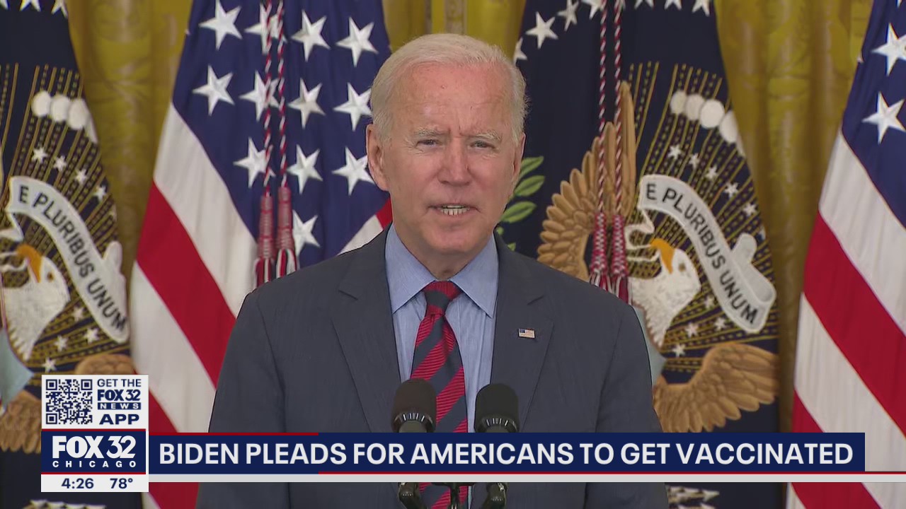 'This is a tragedy': Biden pleads for Americans to get vaccinated