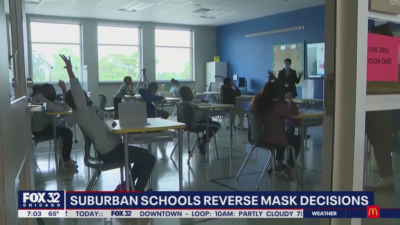 Suburban schools reverse mask decisions as cases surge