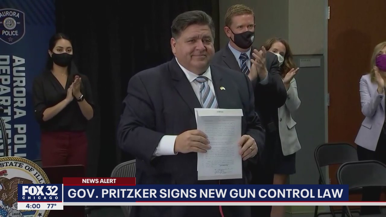 Pritzker signs new gun law aimed to prevent gun violence