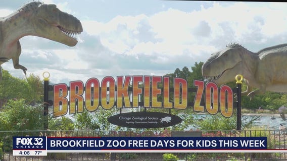 Brookfield Zoo free days for kids this week