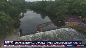 Will County removing Hammel Woods Dam on the DuPage River