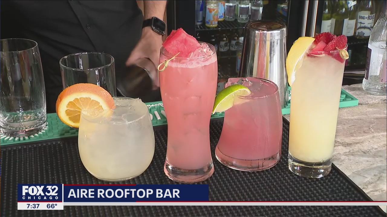 AIRE Rooftop Bar: Great drinks with a beautiful view