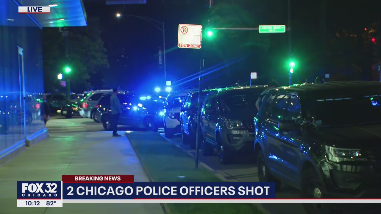 Two Chicago police officers shot on the South Side | FOX 32 Chicago