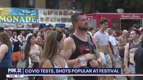 COVID tests, shots popular at Northalsted Market Days
