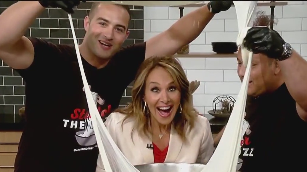 Making fresh mozzerella