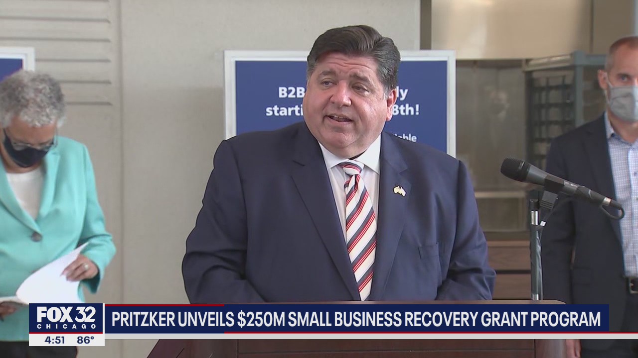 Pritzker unveils $250M small business recovery grant program