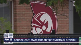 Local school loses state recognition over not requiring masks