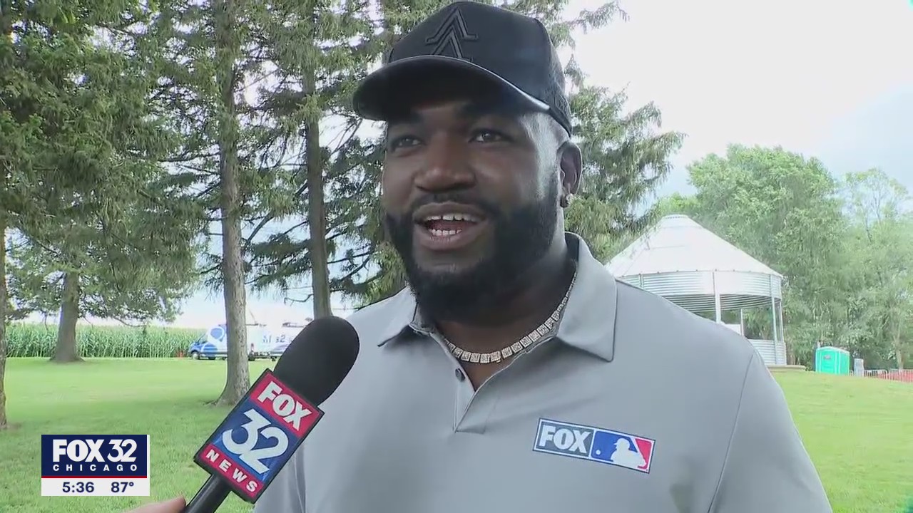 David 'Big Papi' Ortiz in Iowa for White Sox-Yankees 'Field of Dreams' game
