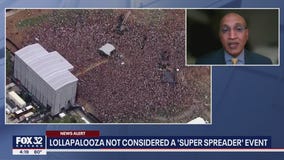 Lollapalooza not considered a 'super spreader' event: health officials