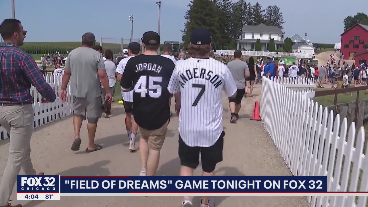 Fans flock to Iowa for 'Field of Dreams' game