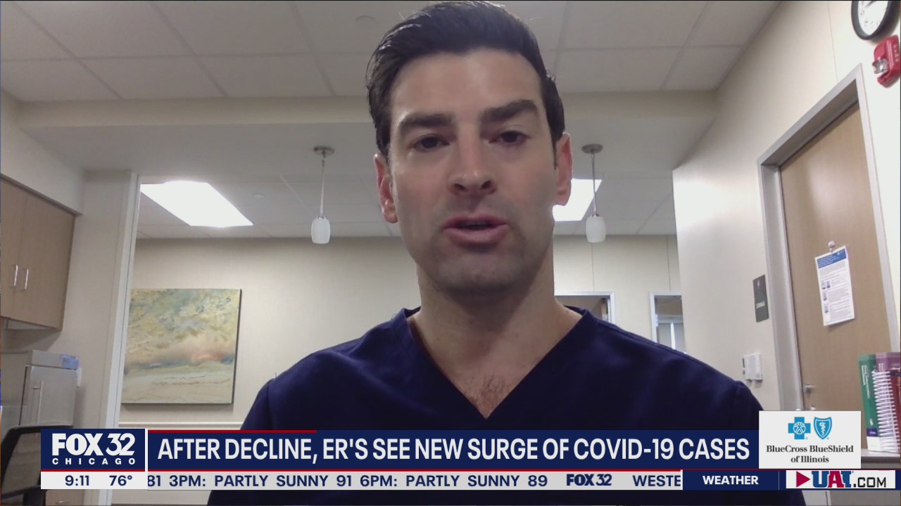 Emergency room staff feeling strain of COVID-19 cases due to surging delta variant